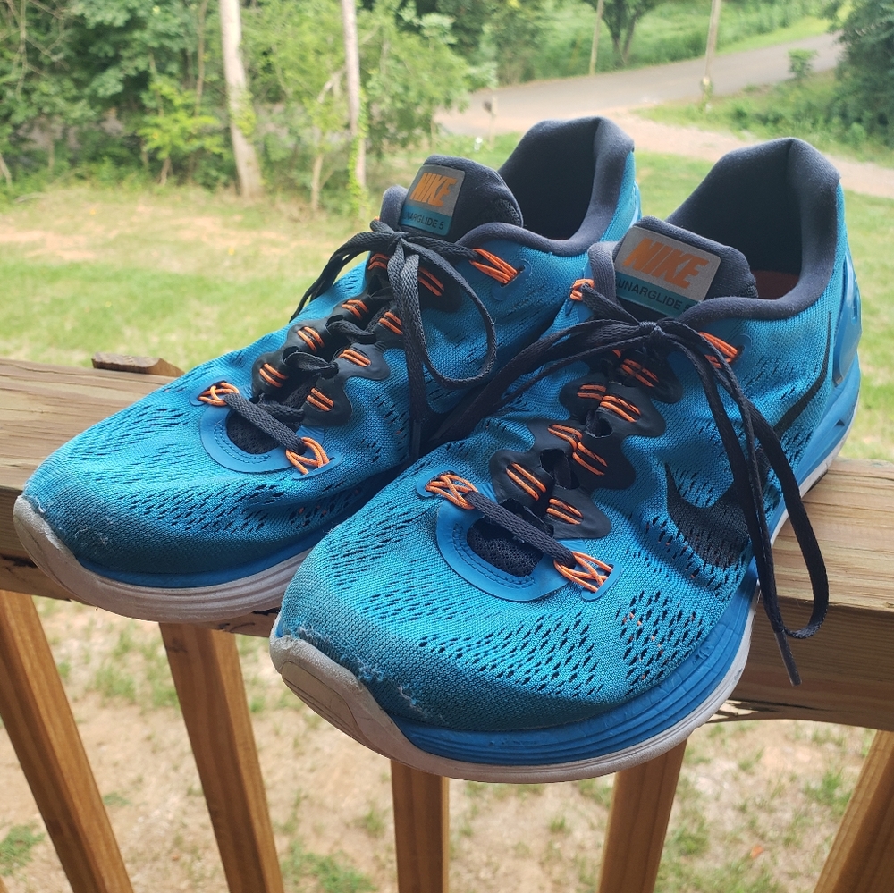Make Offer! Men's NIKE Lunarglide 5 Shoes SZ 9.5